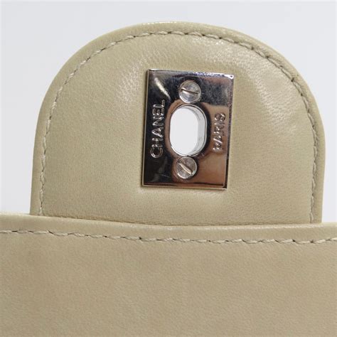 chanel swarovski flap goat